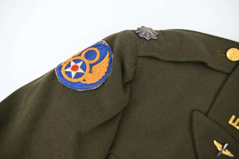 USAAF WW2 LTC 4-pocket officer tunic 8th Air Force