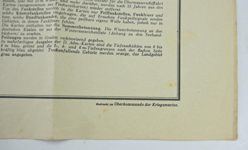 German KM Map Legenda