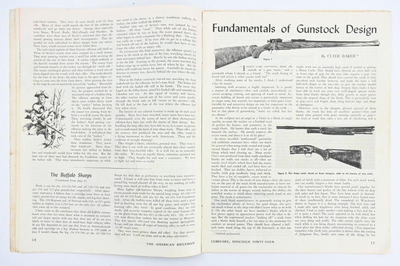 US WW2 Era Rifleman Magazine 1944