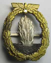 WH (Kriegsmarine) 'Kriegsabzeichen für Minensuch-, U-Boot-Jagd und Sicherungs-Verbände'...