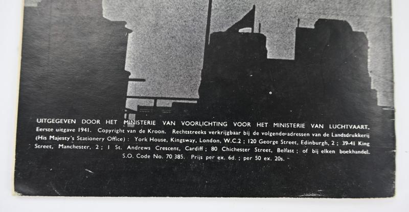 Allied WW2 (Dutch) Booklet 'Battle of Britain'