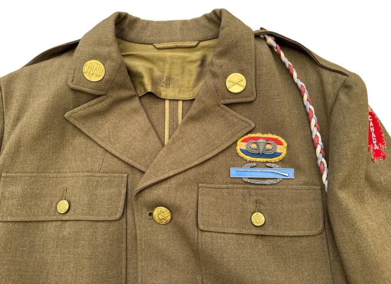 Canadian FSSF Class-A Uniform Jacket With Shirt, Tie and Side Cap