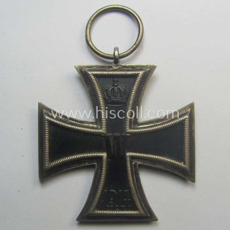WWI-period: 'Eisernes Kreuz II. Klasse' (being a typical non-maker-marked example)