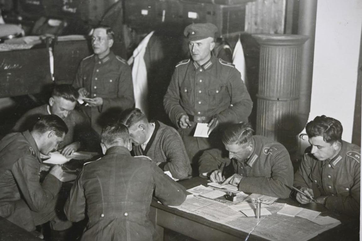 German Reichswehr Postcard I.R.9