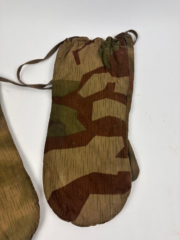 WW2 German winter gloves Sumpf/splinter