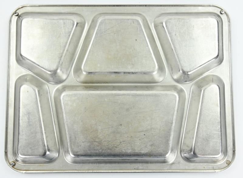 US WW2 Stainless Steel Messhall Plates 1942