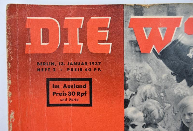 German Third Reich Magazine 'Die Woche' 1937