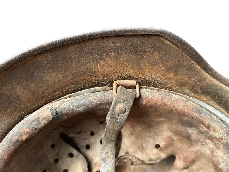 Waffen-SS M40 Ex Single Decal Helmet