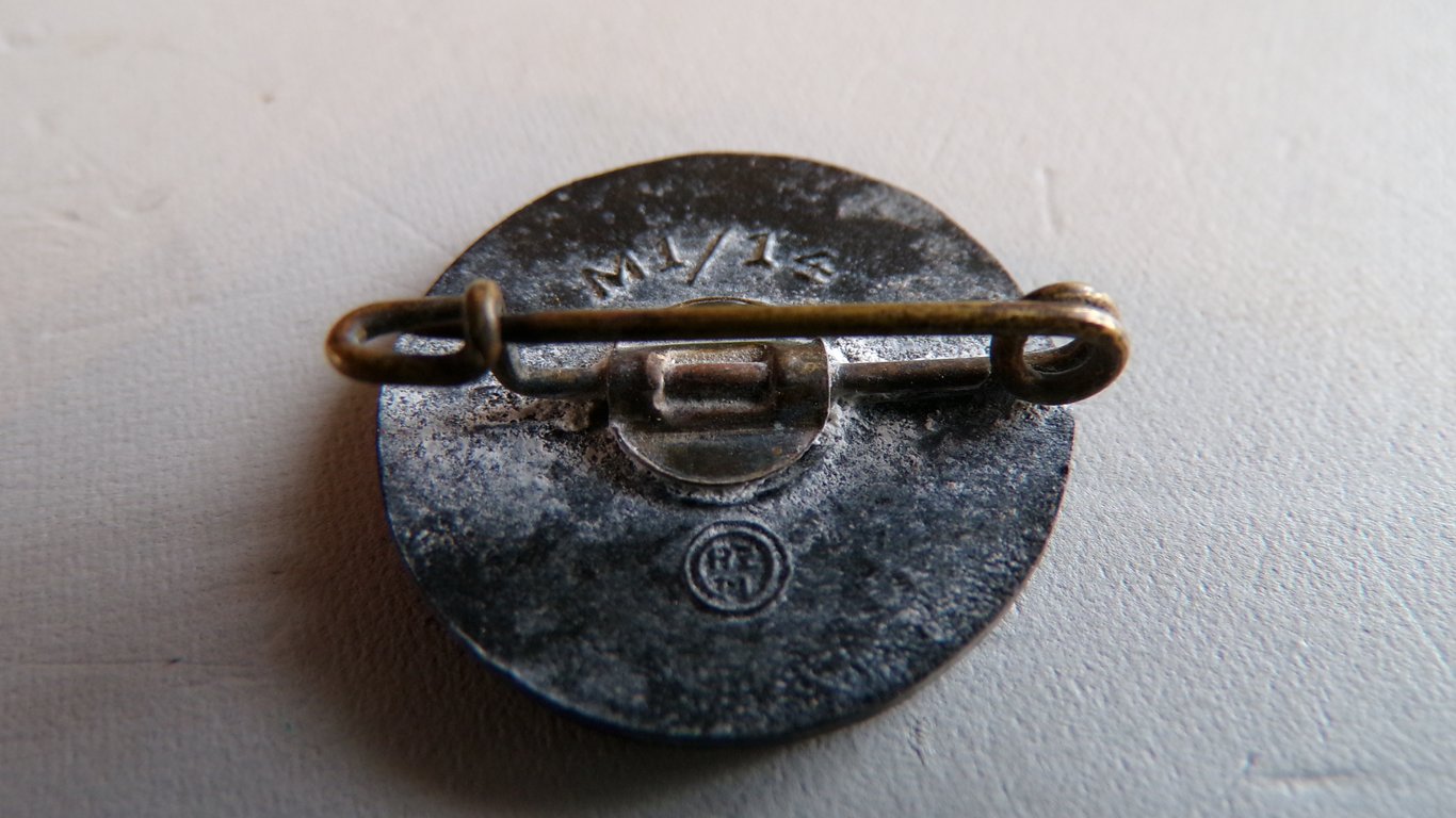 N.S.D.A.P Party pin M1/14