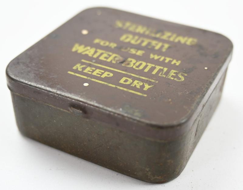 British WW2 Sterilizing Tin Can