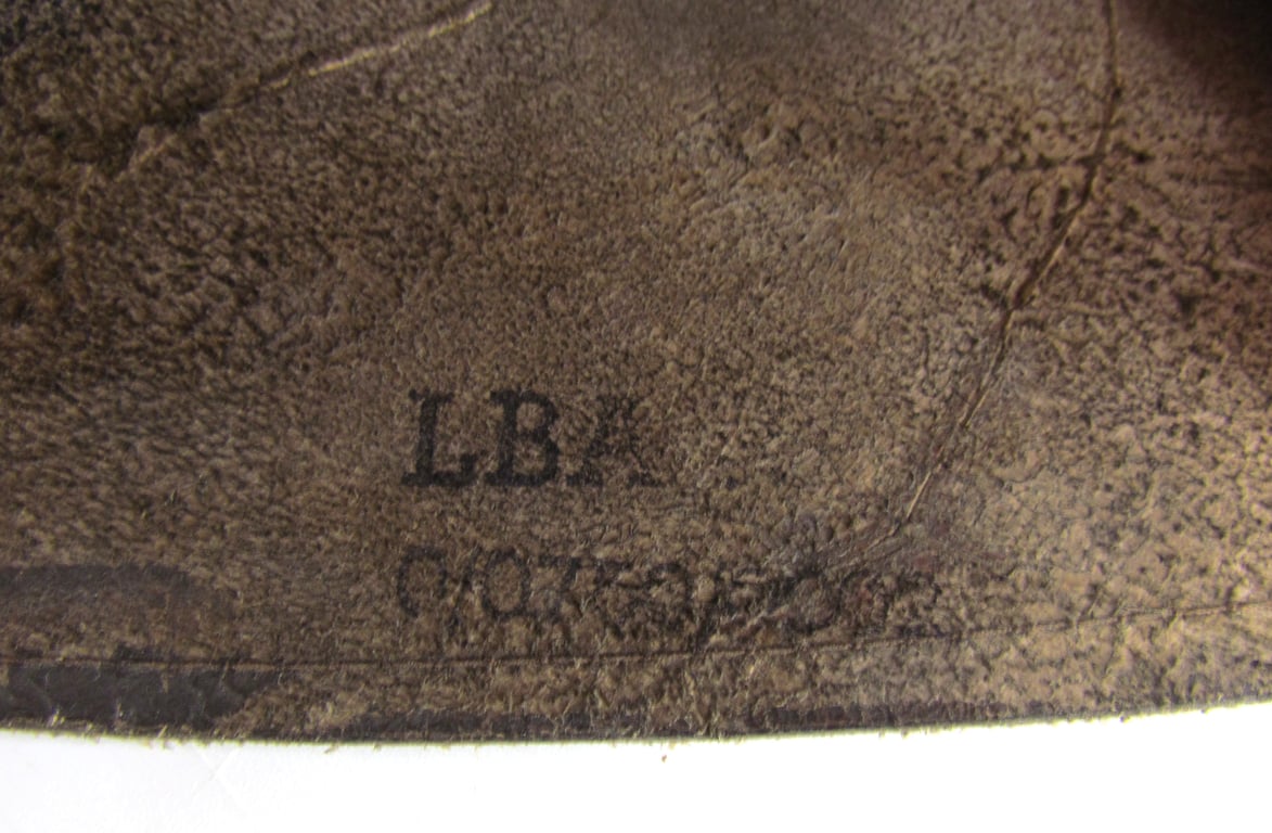 Luftwaffe Pilot Gloves dated 1940 and RB Numbered and LBA Marked