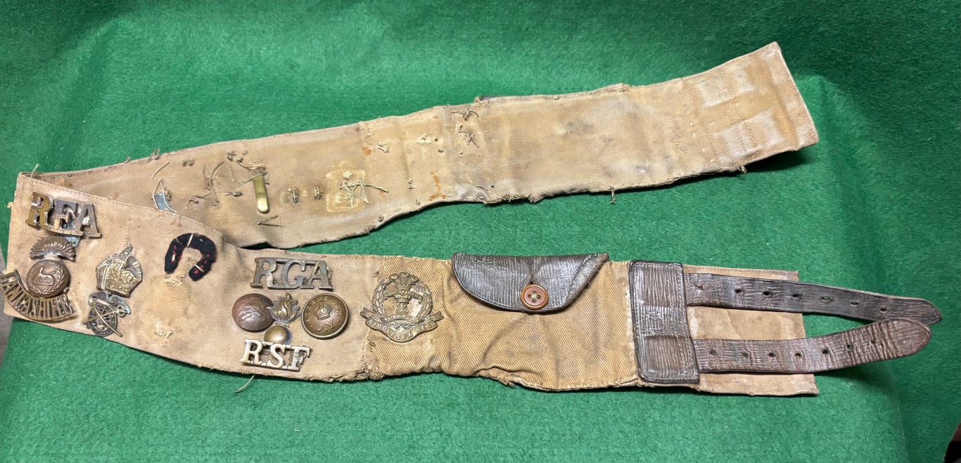 WW1 'Tommy' Souvenir Belt (2)