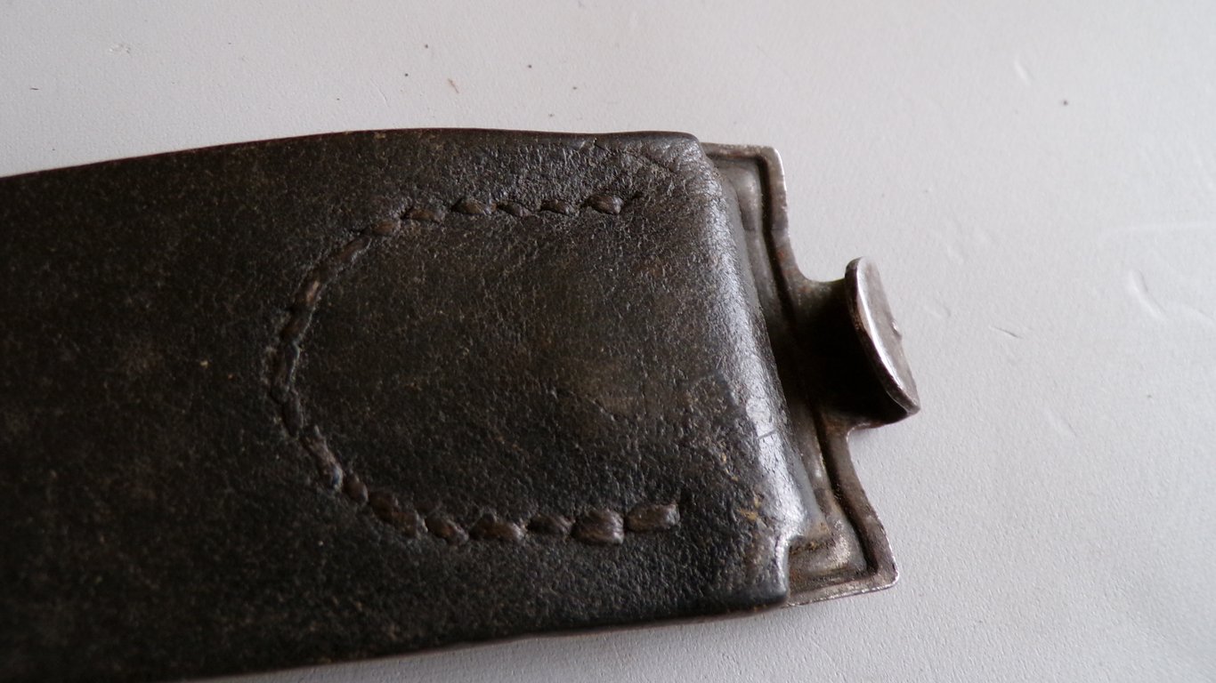 M40 Combat Leather Belt - 100cm