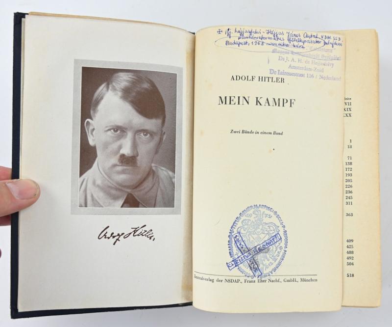 German Adolf Hitler Mein Kampf Book 1943