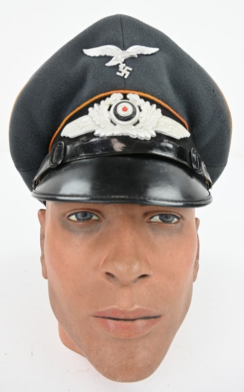 German LW FSJ/ FLight Personal EM/NCO Visor Cap