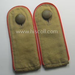Pair of WH (Luftwaffe) 'tropical-styled', EM-type shoulderstraps: 'Soldat...