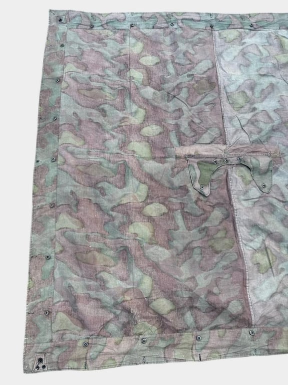 Wehrmacht/ SS Italian Camo Shelter Quarter ....Beautiful Colours