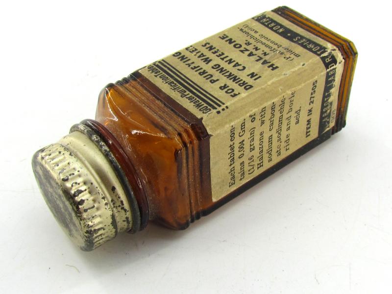 US WWII Water Purification Tablets