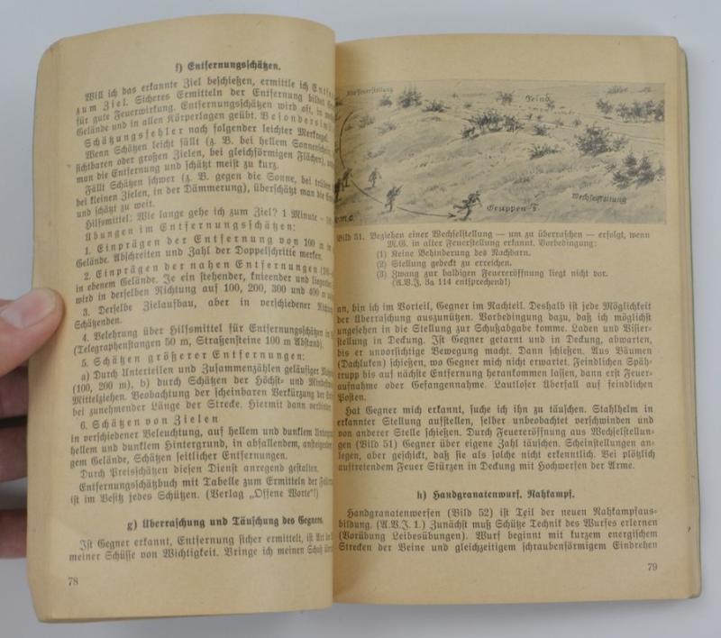 German WH Book 'Soldatenfibel Infantriedienst'