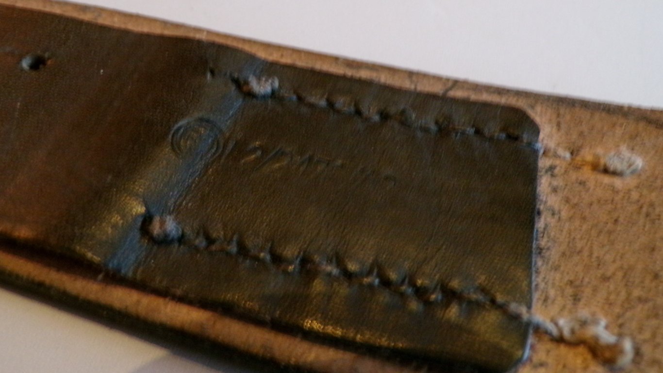 Hitlerjugend Belt and Buckle RZM M4/27