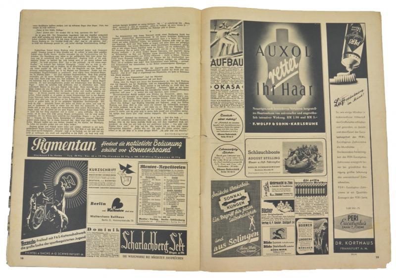 German 'Die Wehrmacht' Magazine 18 June 1941