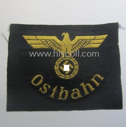 RB- ('Reichsbahn'-) related arm-eagle (ie. 'Ärmeladler') depicting the...