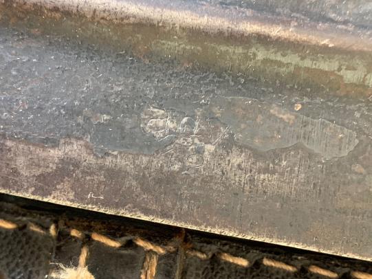 German Folding Shovel with Carrying Case, 1st model