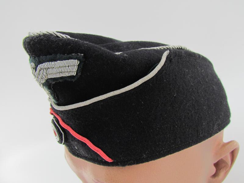 Wehrmacht Panzer Officer Overseas Cap