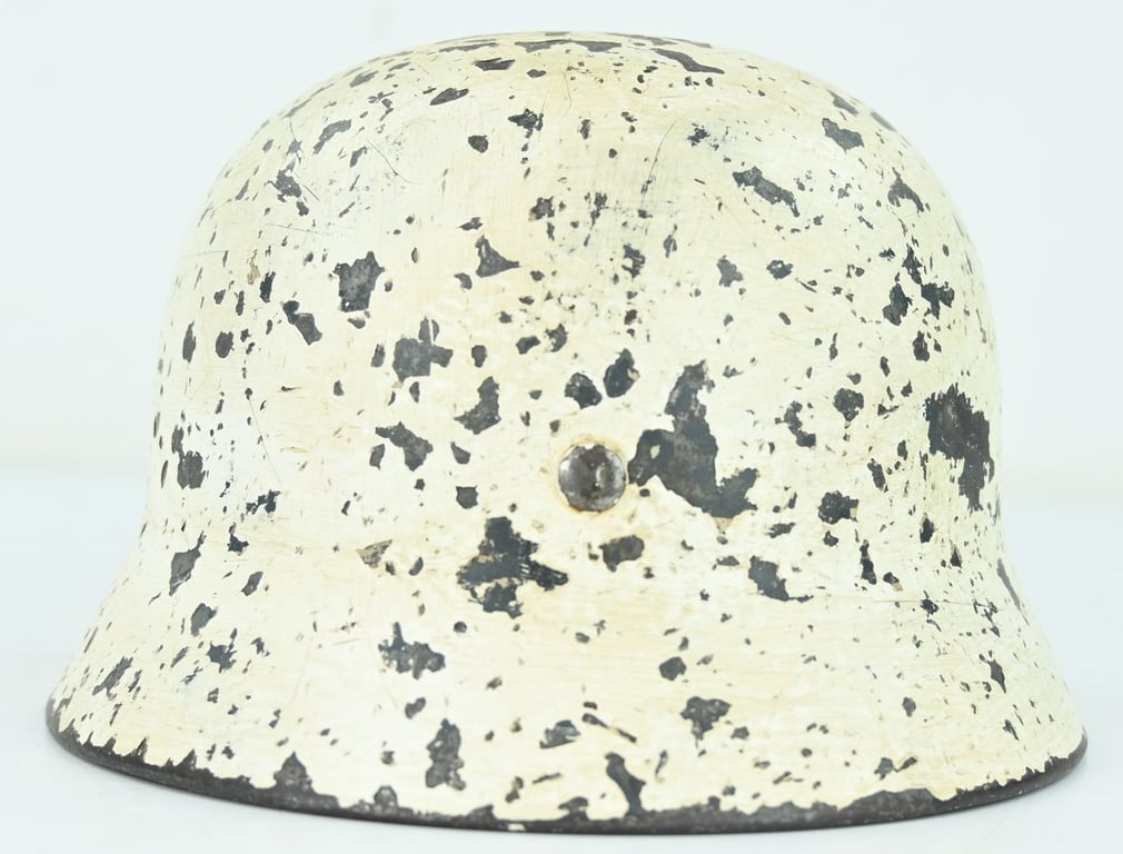 German LW M35 DD Winter Camo Helmet
