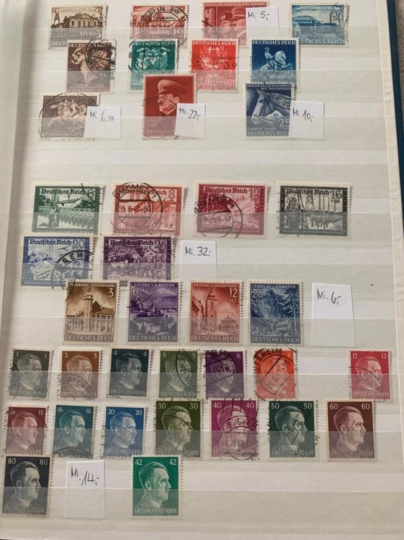 Stamp Album Number Two With Content