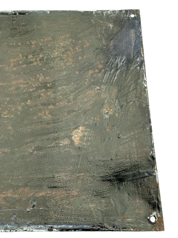 Wohnung des Beigeordneten' Enamel Sign...Rare!