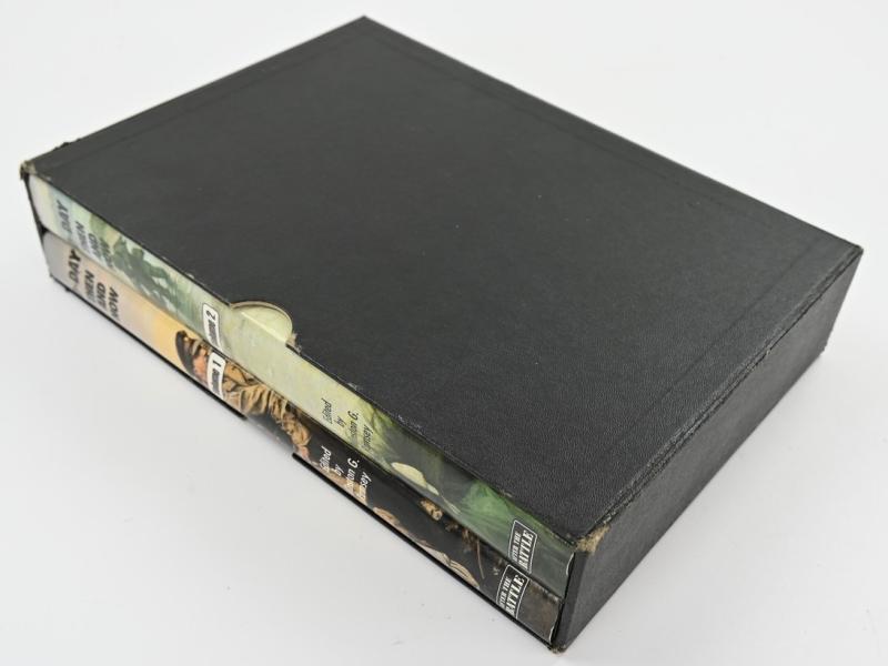 D-Day Book Set ''Then and Now' Volume 1&2