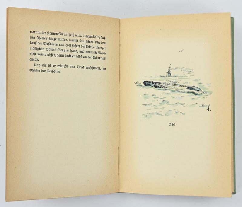 German KM Book 'U-boot Fahrer von Heute' Joachim Schepke