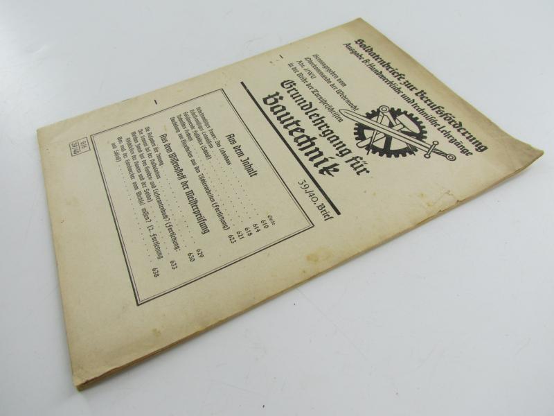 Soldatenbriefe zur Berufsförderung. Grundlehrgang