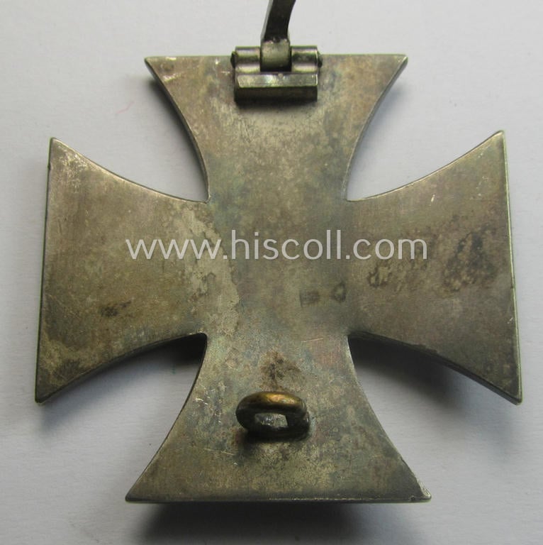 'Eisernes Kreuz 1. Klasse' being a non-maker-marked and/or fully untouched example by by the desirable 'Hersteller' named: 'Klein & Quenzer A.G.'