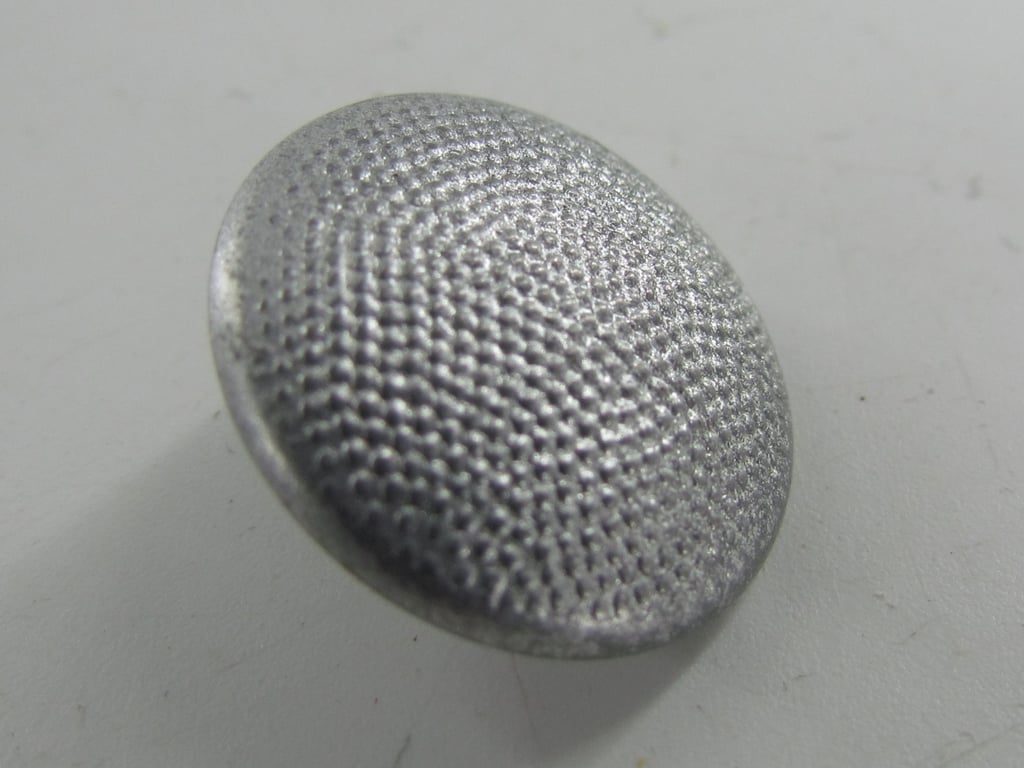 1x Wehrmacht 18 mm Uniform Silver Button
