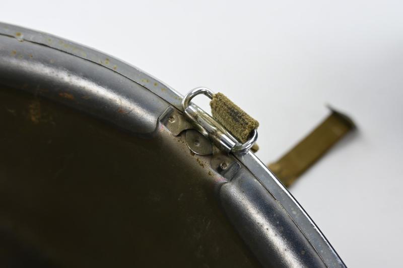 US WW2 Chromed Swivel Bale Helmet 'Schlueter'