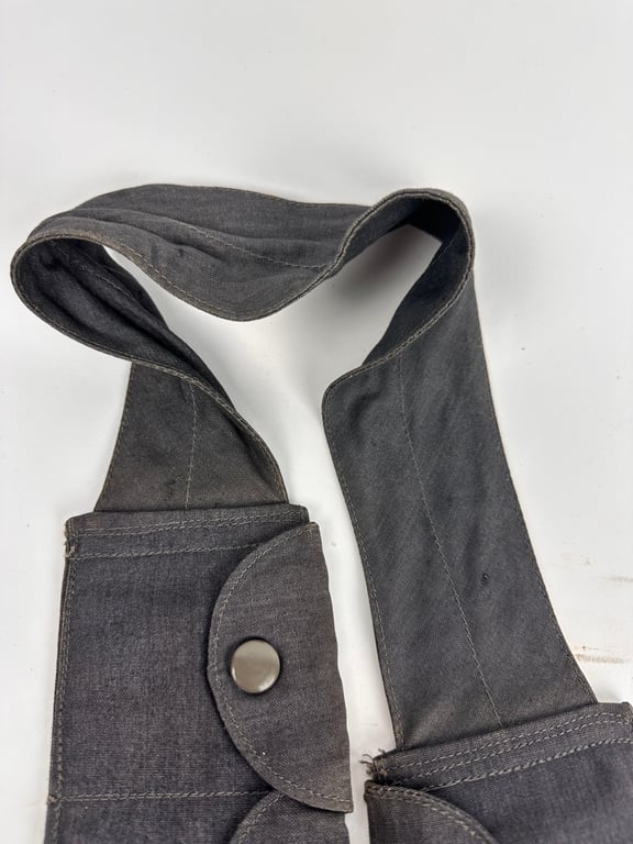 German WW2 Fallschirmjager Paratrooper K98 Mauser Bandolier Luftwaffe Blue