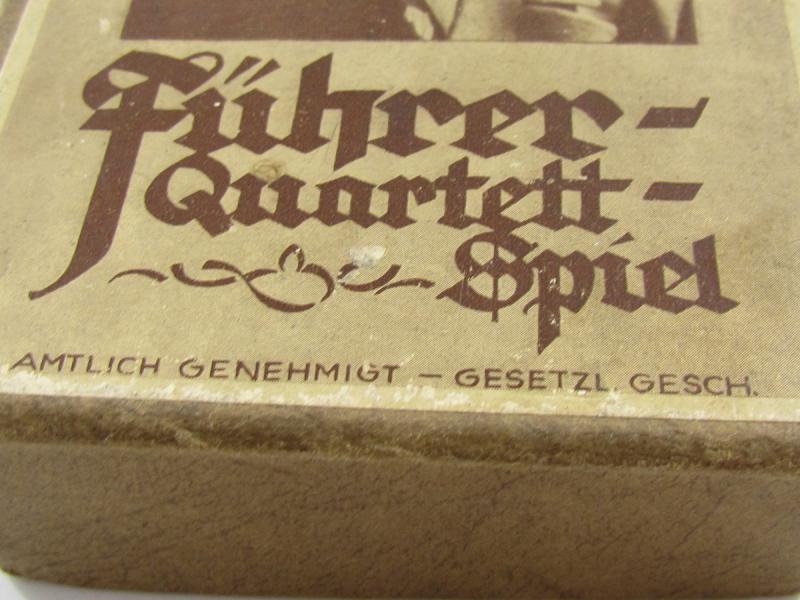 'Führer Quartett Spiel' card game in box
