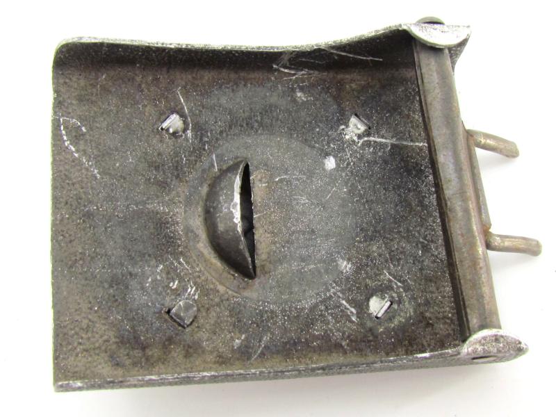 Wehrmacht Aluminum EM/NCO Police Buckle with Belt