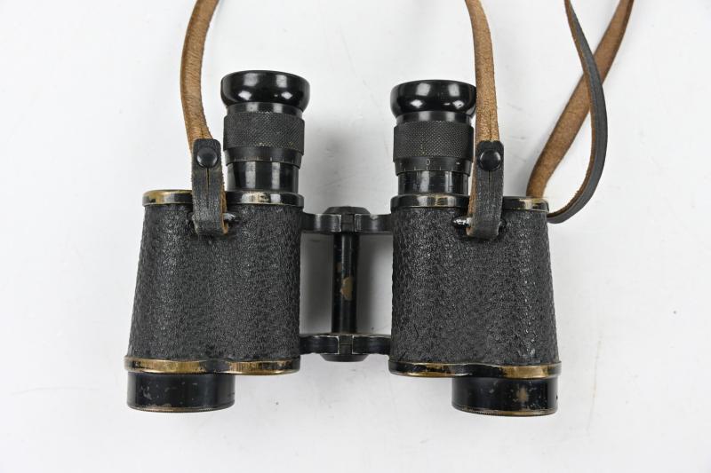 British WW2 Binocular with Carrying Pouch