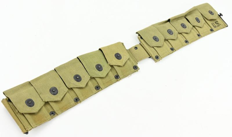 US WW2 M1 Garand Ammo Belt 1943