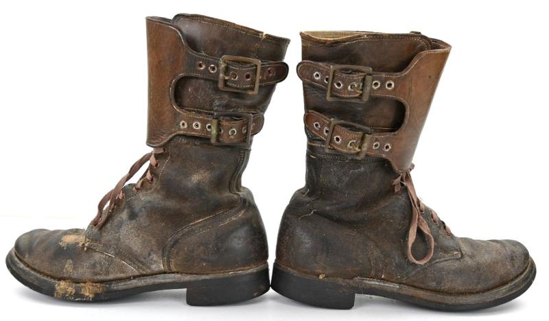 US WW2 Double Buckle Combat Boots