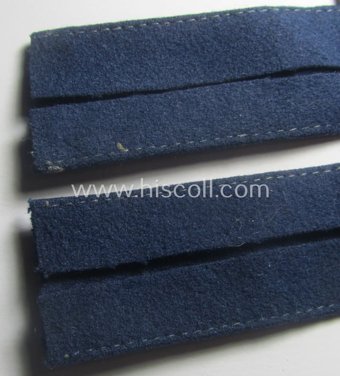 Moderately used, WH (Luftwaffe) cuff-title ie. armband (ie. 'Ärmelstreifen') entitled: 'Jagdgeschwader Udet' that comes in a clearly worn- ie. carefully tunic-removed-, condition