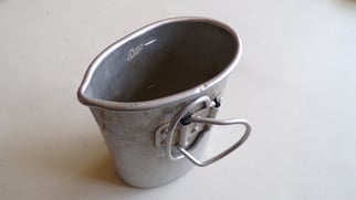 Rare Wehrmacht Sanitäter Aluminum Cup (1/4 L)