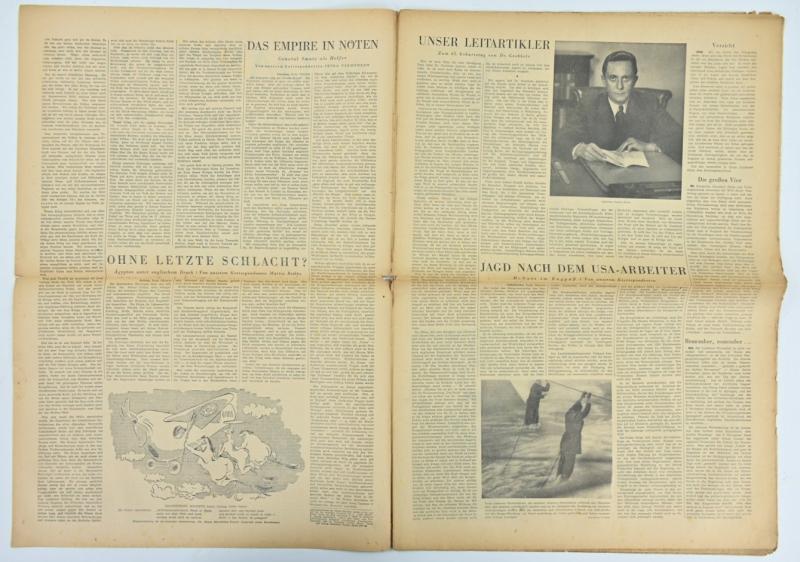 German Newspaper “Das Reich” November 1942