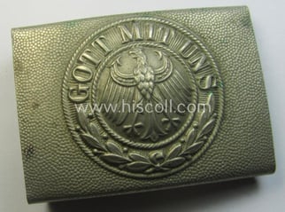 Early period- (ie. 'Deutsche Reichswehr'-related-) silver-coloured- (ie. typical...