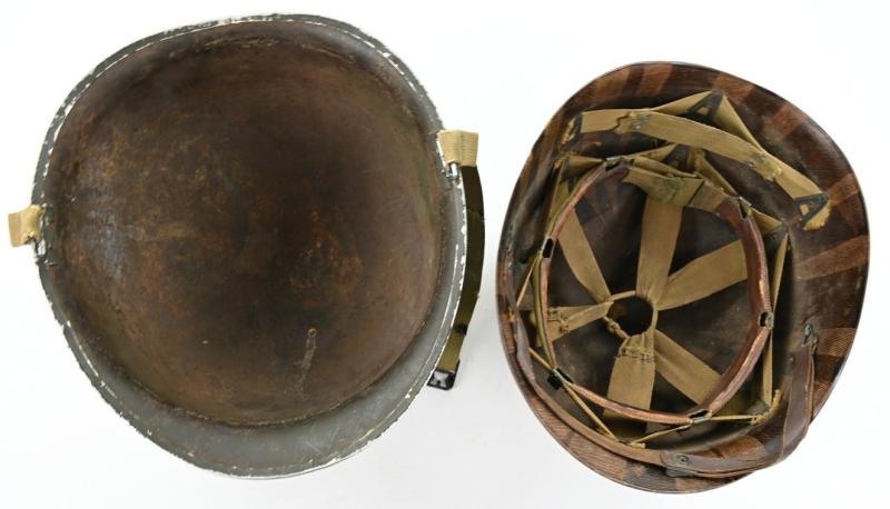 US WW2 M1 Swivel bale Combat Helmet