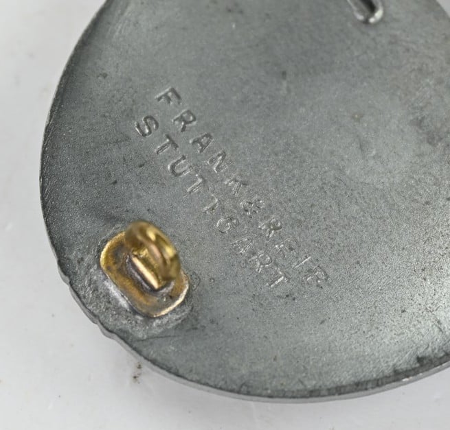 German WH Panzer Assault Badge in Silver