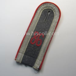 Single, WH (Luftwaffe) 'cyphered', NCO-type shoulderstrap: 'Uffz. des...